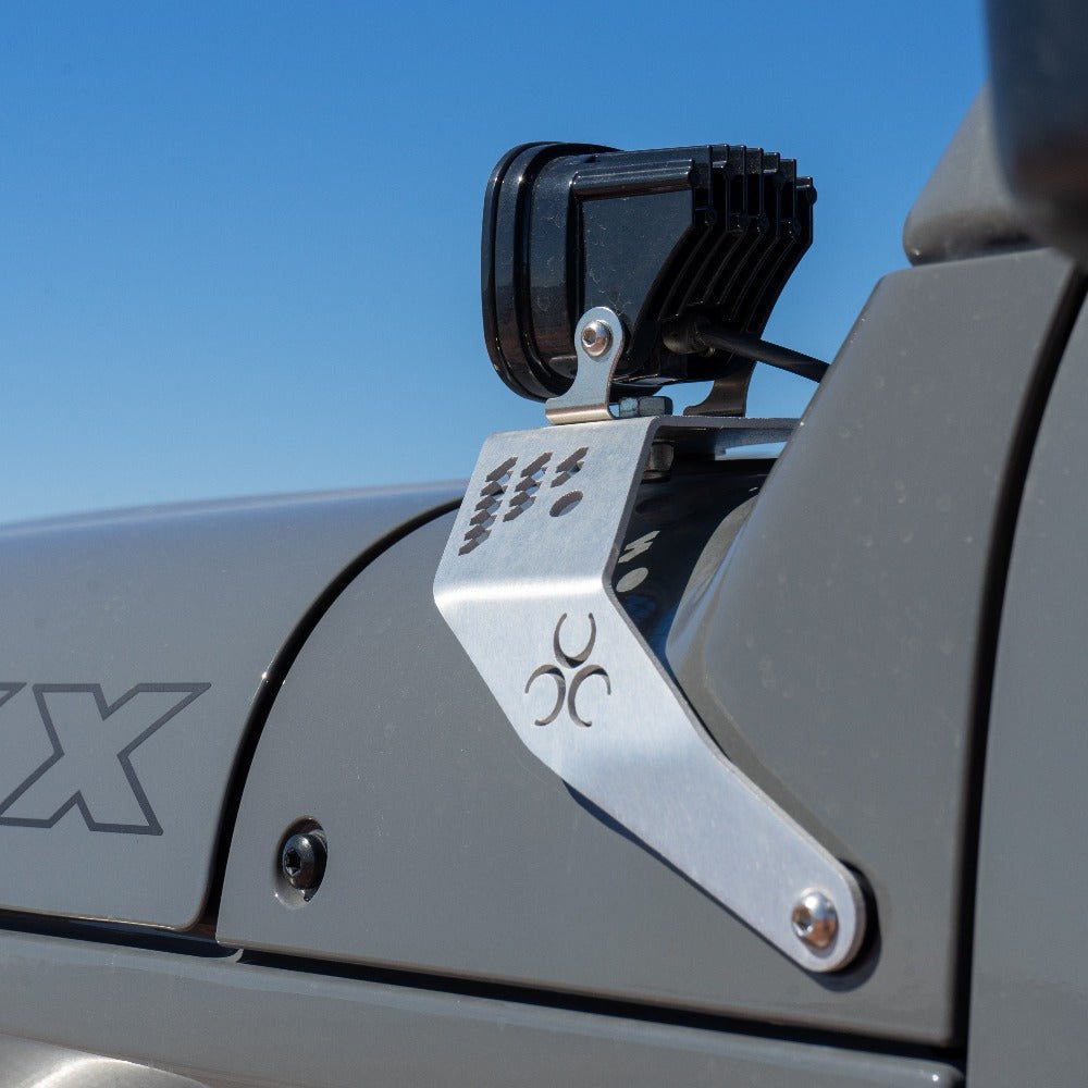 【A219】HENGTUAOTO Jeep JL カウルマウントライト 392 & Mojave Cowl Light Mount | JL/JLU/JT Wrangler – Nemesis