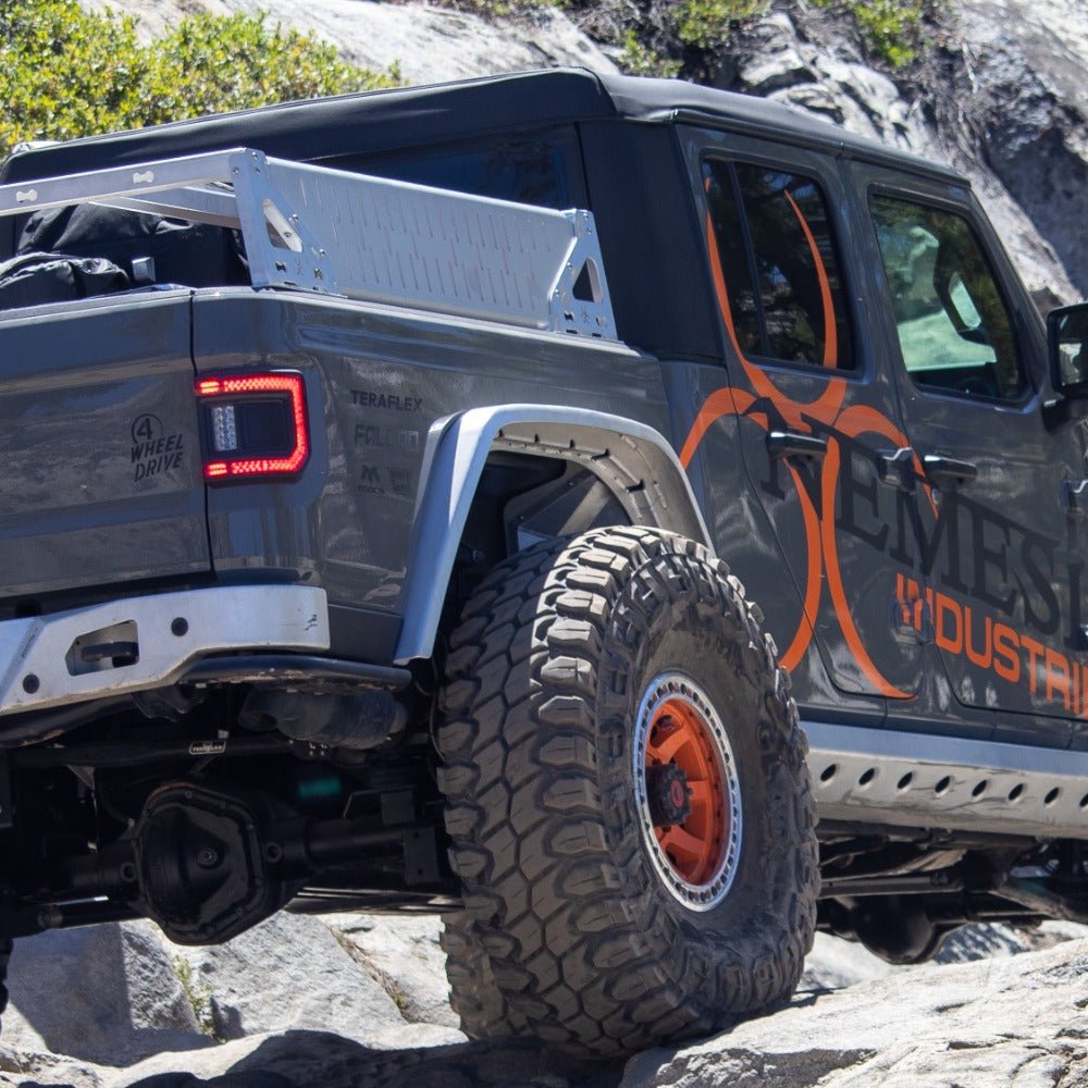 JT Crawler Highline Rear Flare | Max Clearance | Nemesis – Nemesis