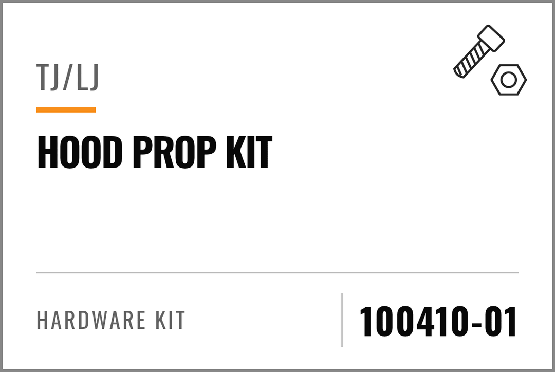100410-01 Hardware Kit (TJ/LJ Hood Prop Kit) - Nemesis Industries