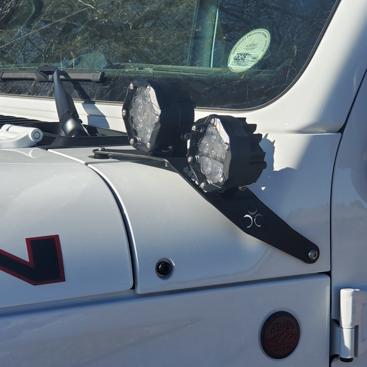 JL/JLU/JT Cowl Light Mount