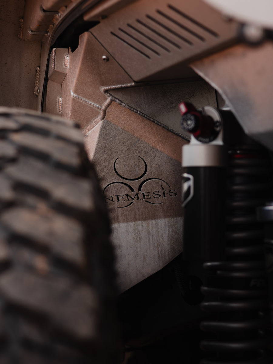 JL/JLU/JT Ultimate Clearance Front Inner Fender Liner (3.6L, 2.0L)