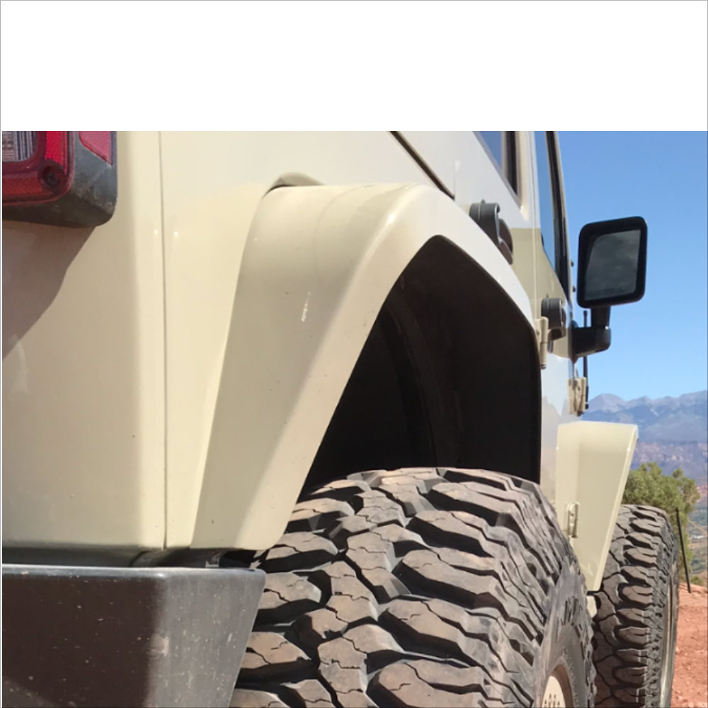 JK/JKU Notorious Dovetail Rear Flare