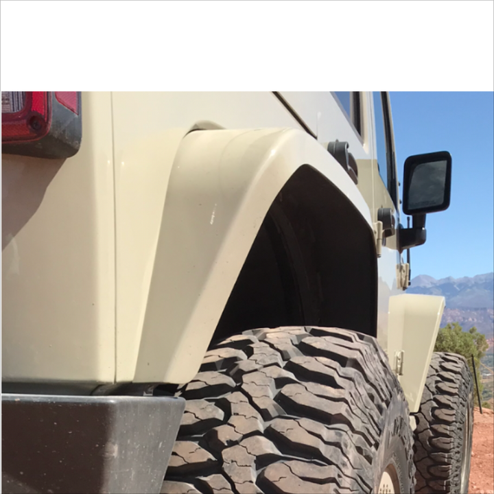 JK/JKU Notorious Dovetail Rear Flare