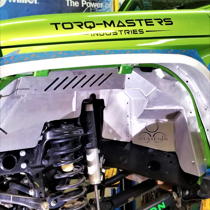 JL/JLU/JT Front Inner Fender Liner (3.6L, 2.0L)