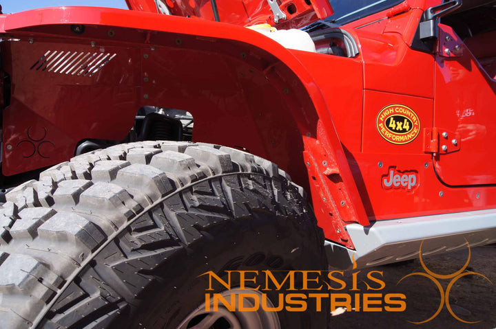 TJ/LJ Crawler Highline  Front Flare