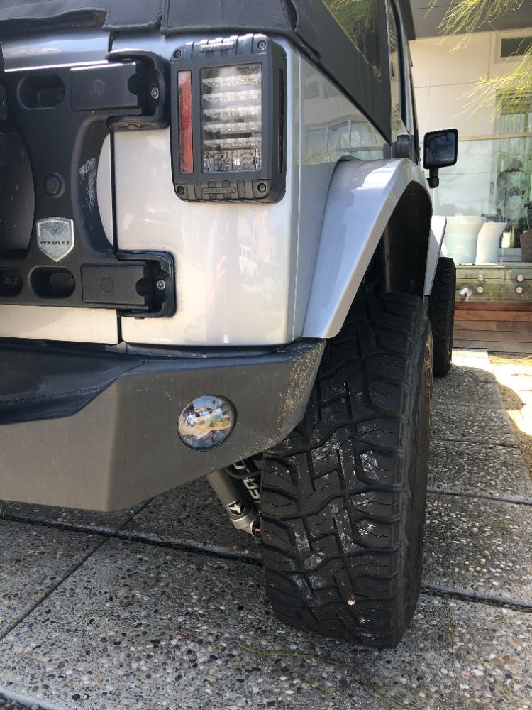 Dovetail Rear Flare Shown with 35x12.50 Tire