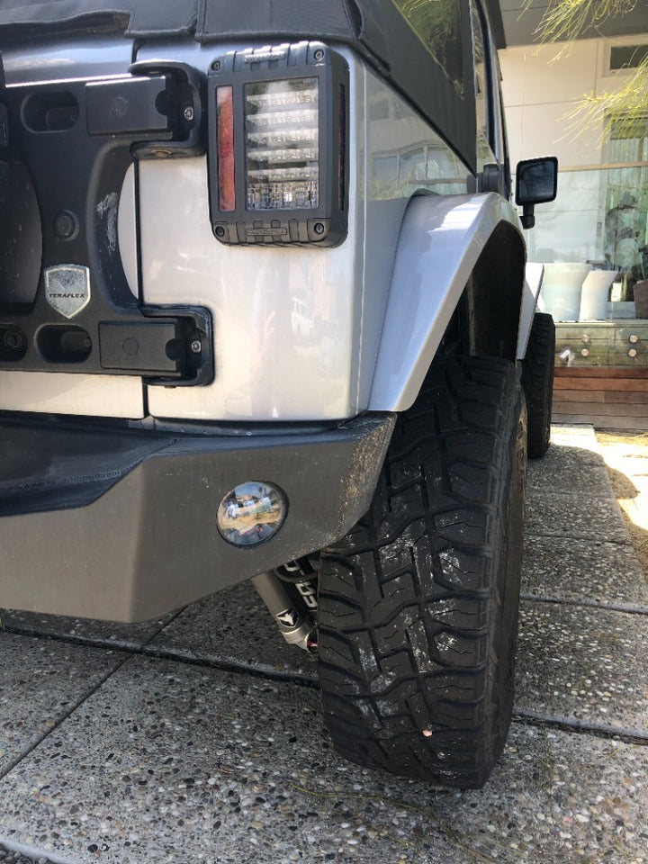 Dovetail Rear Flare Shown with 35x12.50 Tire