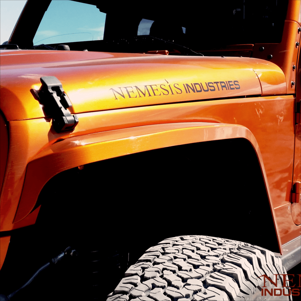JK/JKU Crawler Front Flare - Nemesis Industries