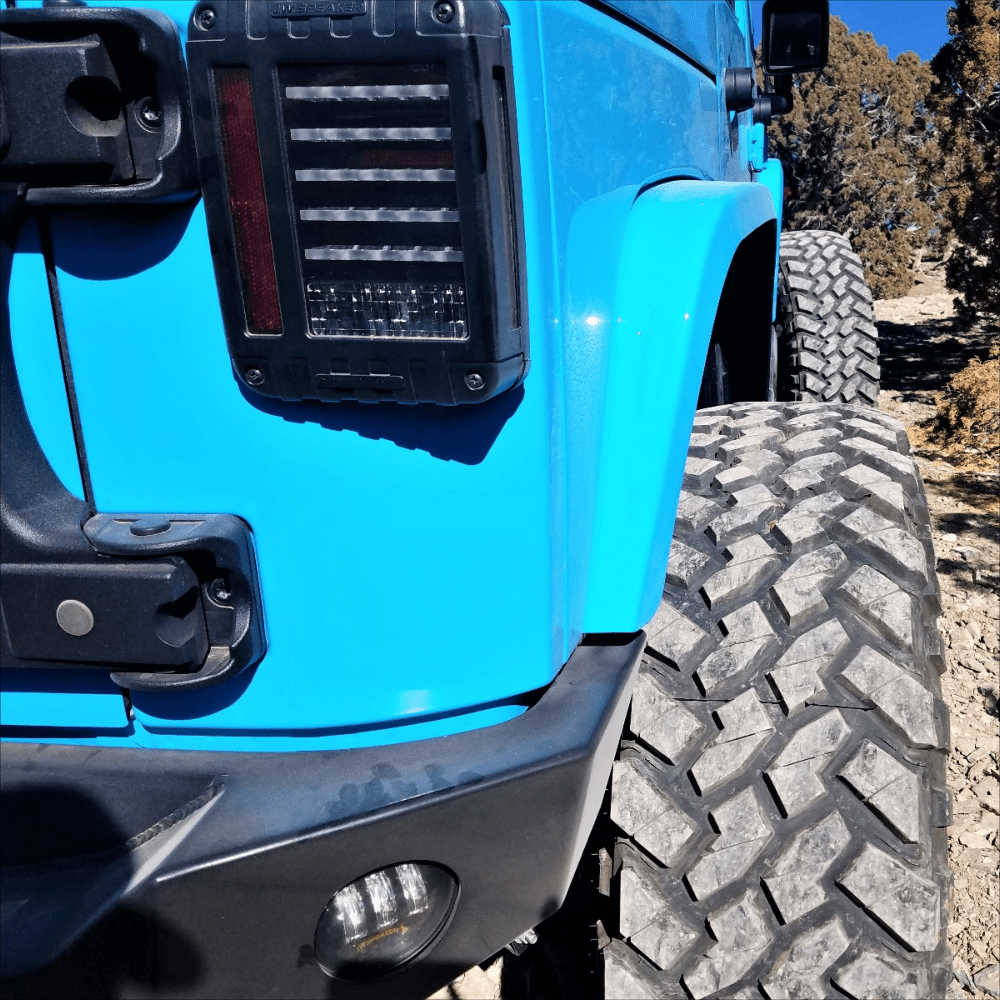 JK/JKU Crawler Rear Flare - Nemesis Industries