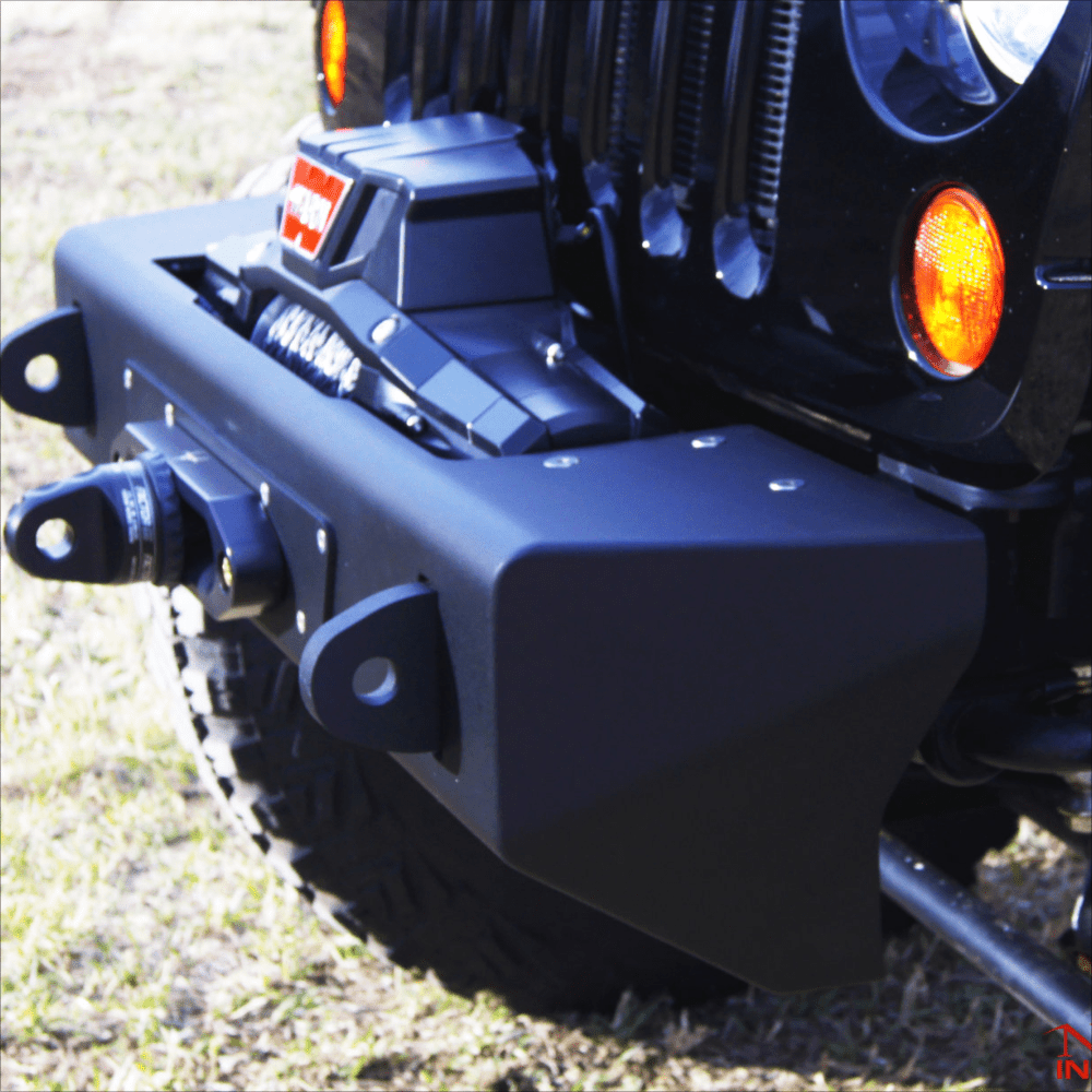 JK/JKU Helix Stubby Front Bumper - Nemesis Industries