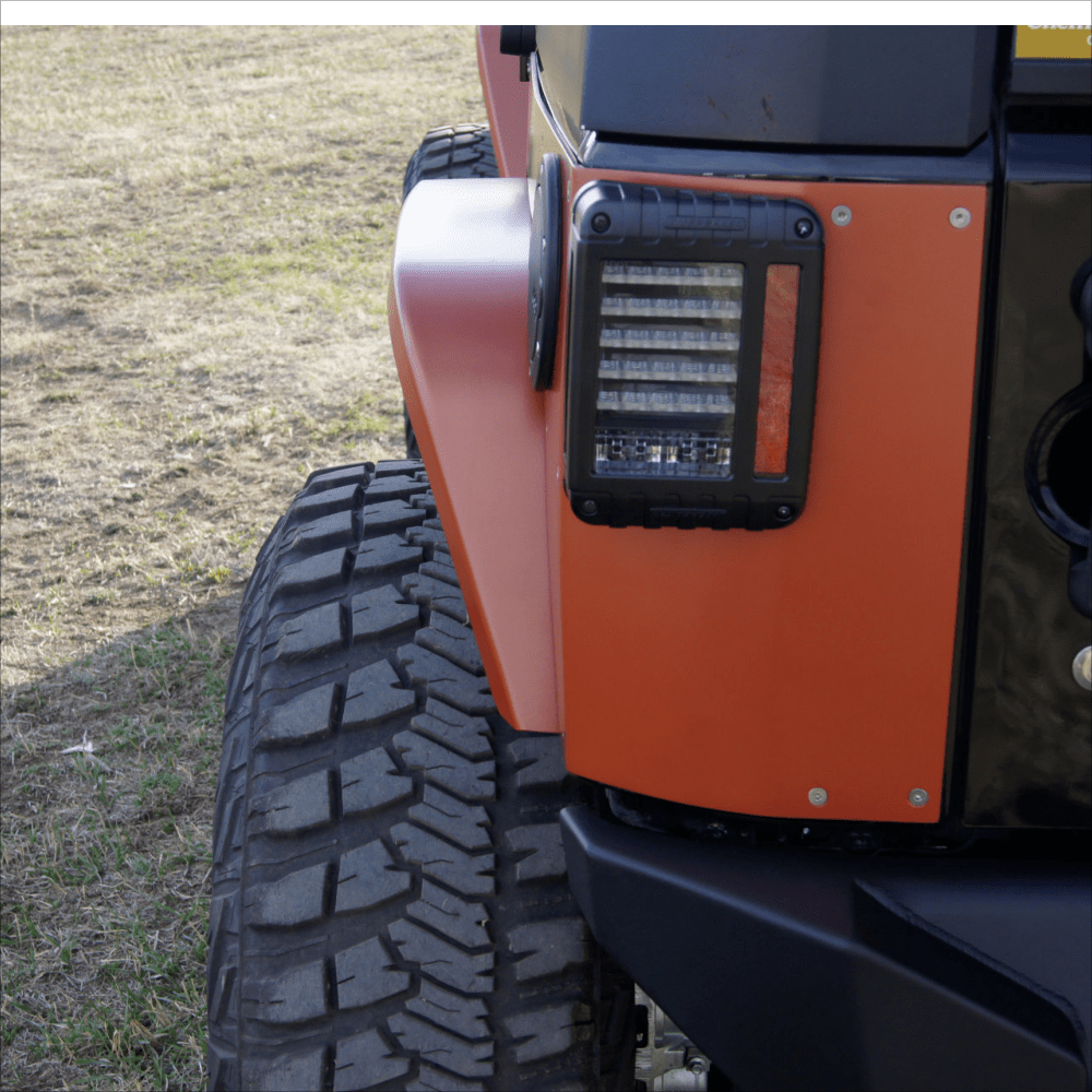 JK/JKU Notorious Dovetail Rear Flare - Nemesis Industries