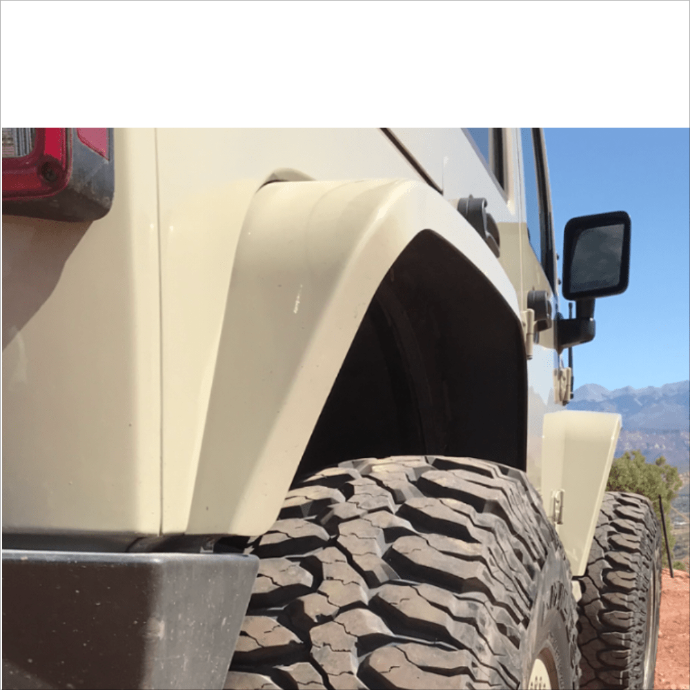 JK/JKU Notorious Dovetail Rear Flare - Nemesis Industries