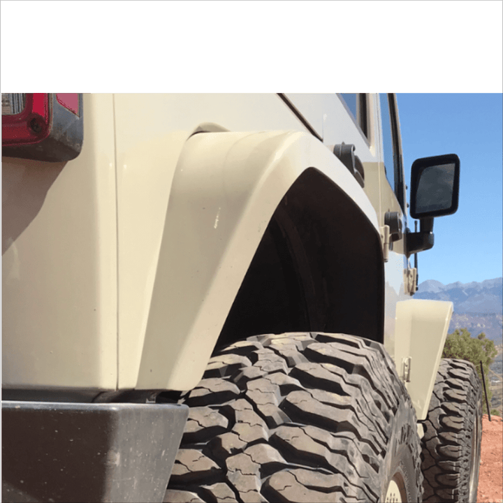 JK/JKU Notorious Dovetail Rear Flare - Nemesis Industries