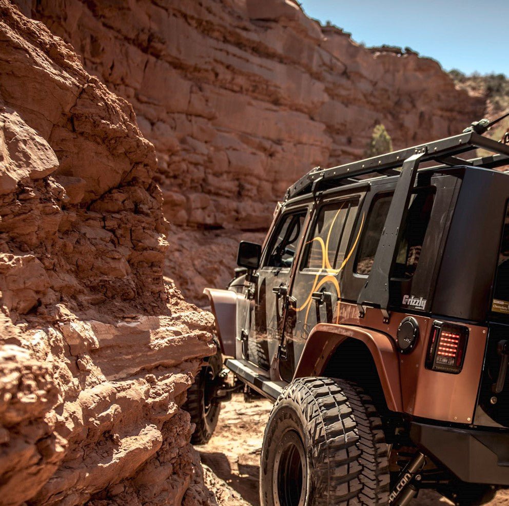 JK/JKU Notorious Dovetail Rear Flare - Nemesis Industries