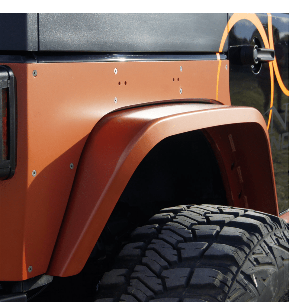 JK/JKU Notorious Dovetail Rear Flare - Nemesis Industries