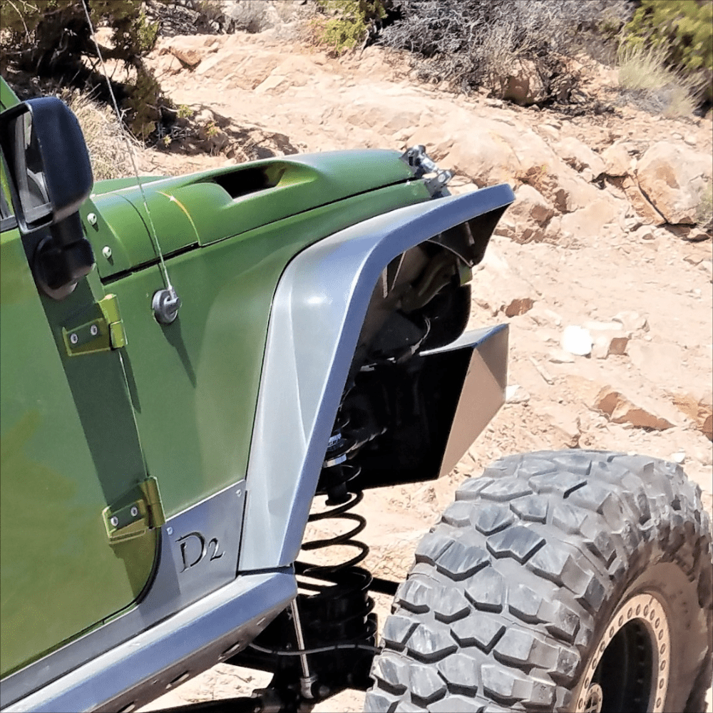 JK/JKU Notorious Front Flare - Nemesis Industries