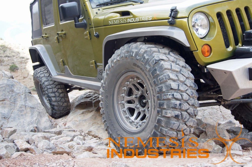 JK/JKU Notorious Front Flare - Nemesis Industries