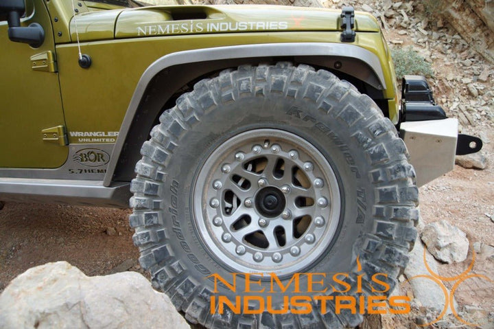 JK/JKU Notorious Front Flare - Nemesis Industries