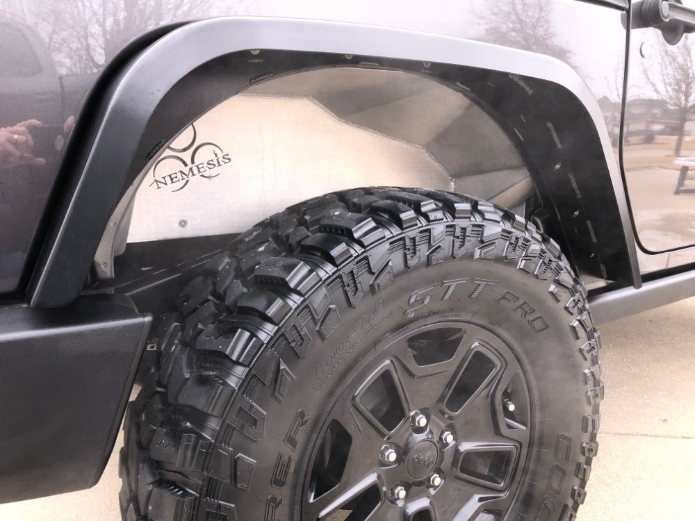 JK/JKU Notorious Rear Flare - Nemesis Industries