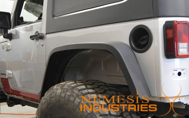 JK/JKU Notorious Rear Flare - Nemesis Industries
