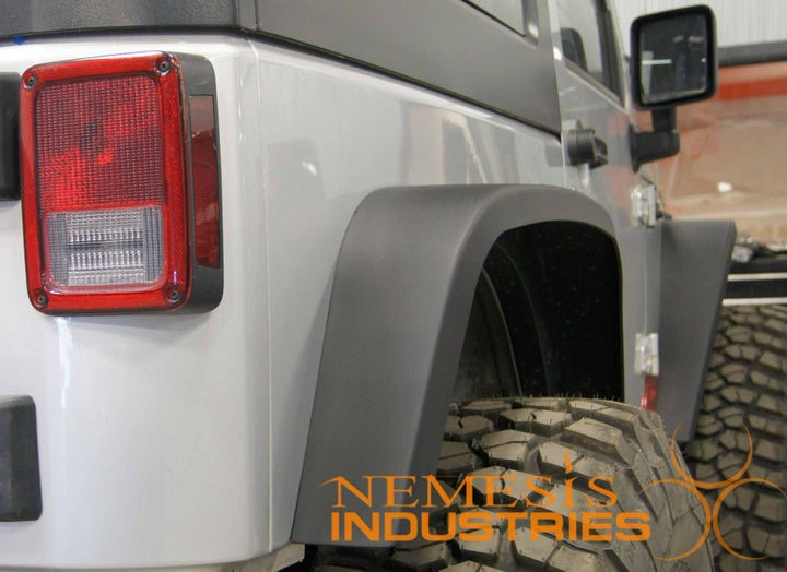 JK/JKU Notorious Rear Flare - Nemesis Industries