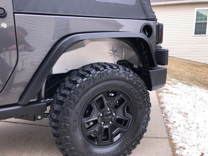 JK/JKU Notorious Rear Flare - Nemesis Industries