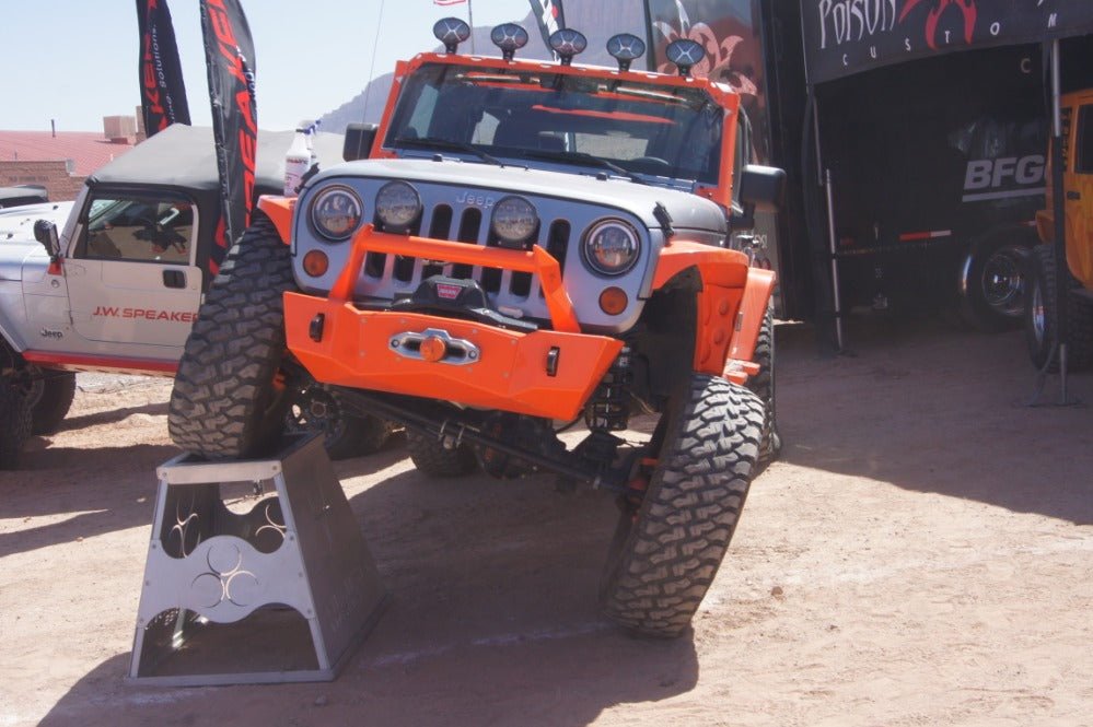 JK/JKU Notorious Stubby Front Bumper - Nemesis Industries