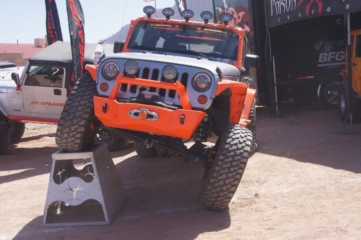 JK/JKU Notorious Stubby Front Bumper - Nemesis Industries