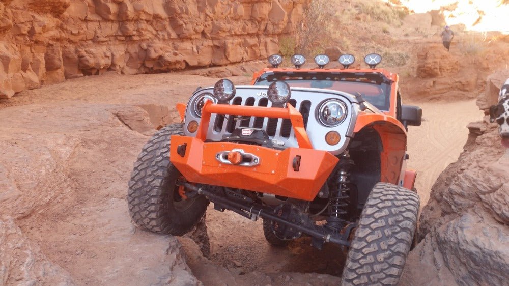 JK/JKU Notorious Stubby Front Bumper - Nemesis Industries