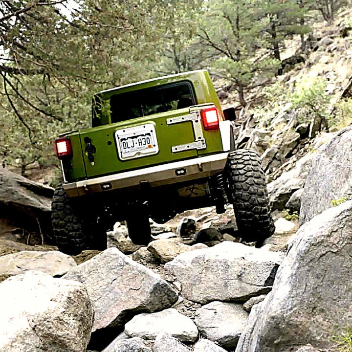 JK/JKU Octa Chop Rear Bumper - Nemesis Industries