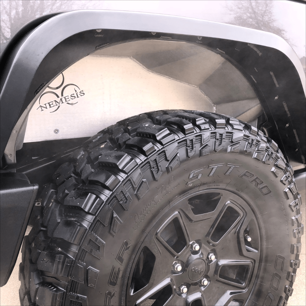 JK/JKU Rear Inner Fender Liner - Nemesis Industries