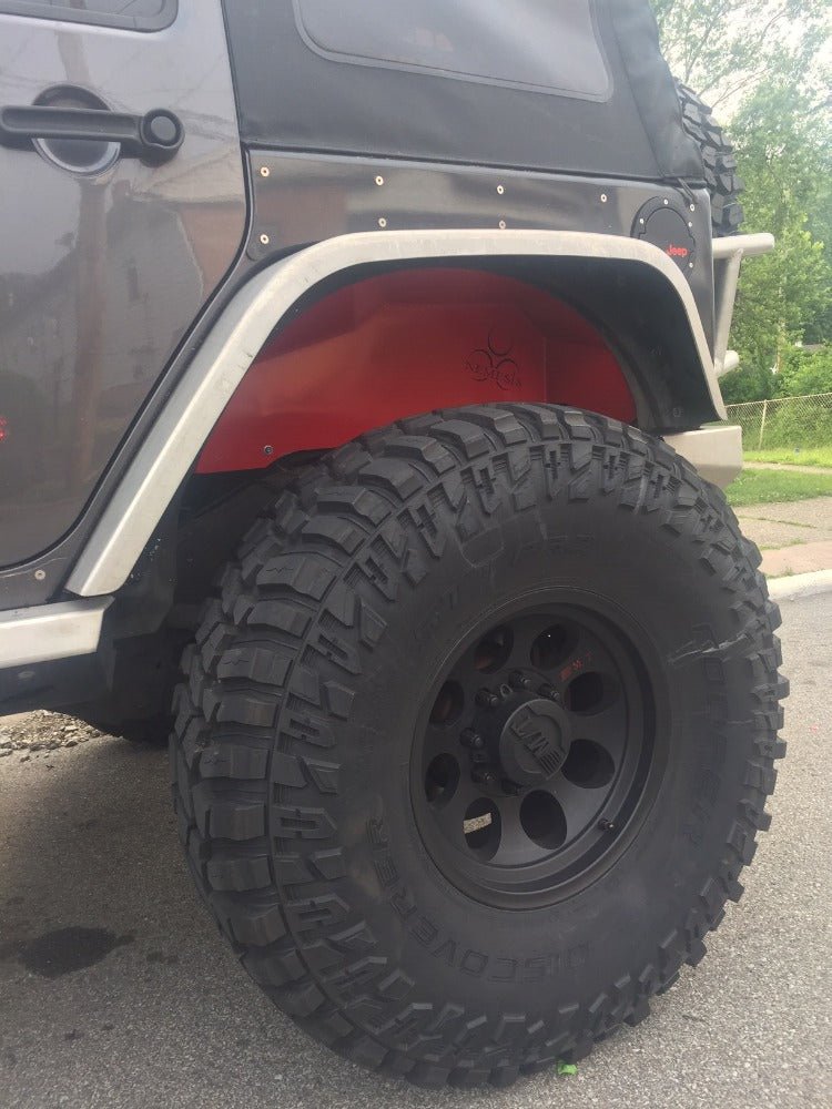 JK/JKU Rear Inner Fender Liner - Nemesis Industries
