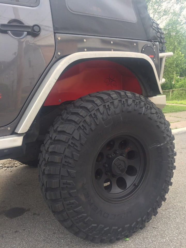 JK/JKU Rear Inner Fender Liner - Nemesis Industries