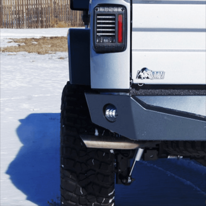 JK/JKU Voyager Mid/Width Rear Bumper - Nemesis Industries