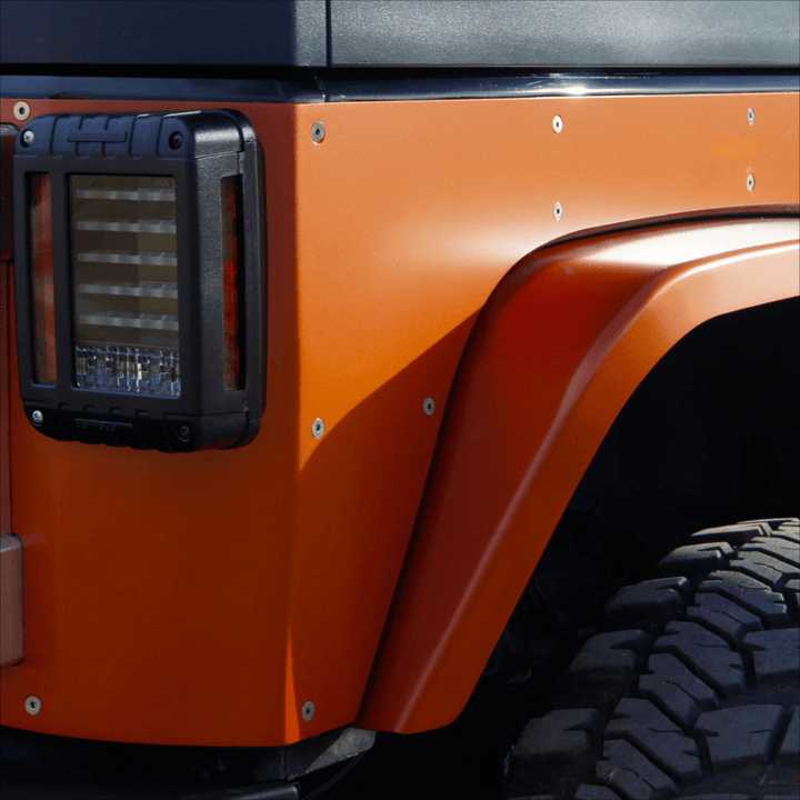 JKU Crawler Full Corner Armor - Nemesis Industries