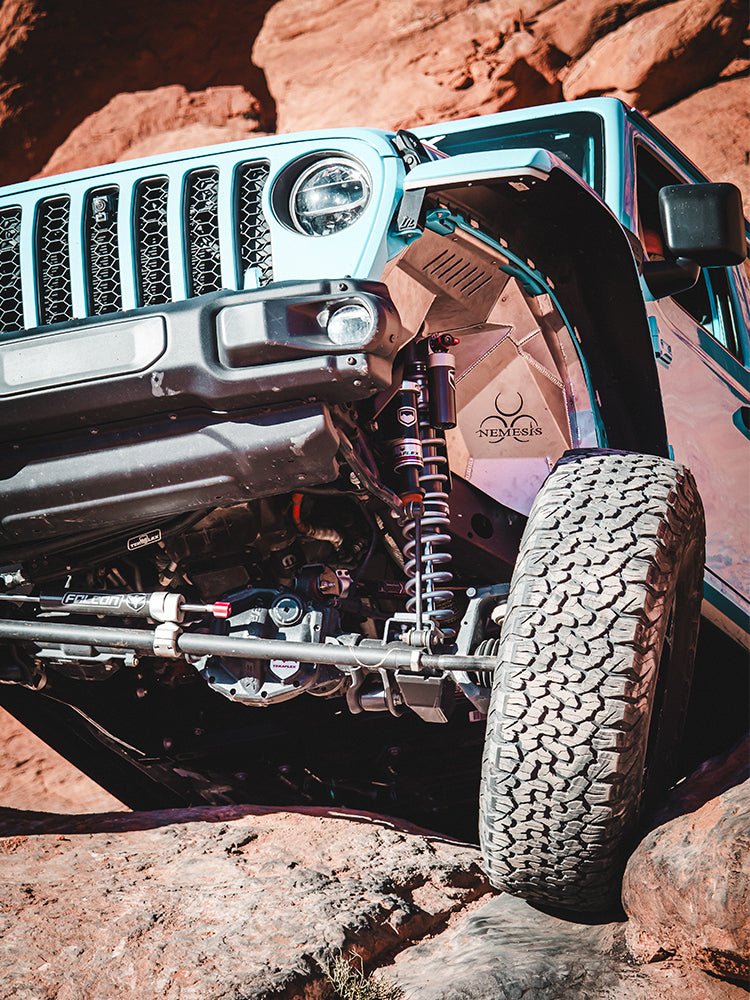 JL/JLU Front Inner Fender Liner / TeraFlex Coilover - Nemesis Industries