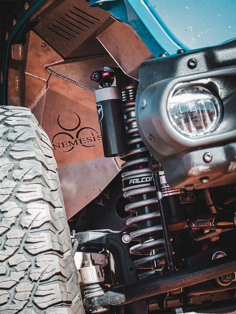 JL/JLU Front Inner Fender Liner / TeraFlex Coilover - Nemesis Industries