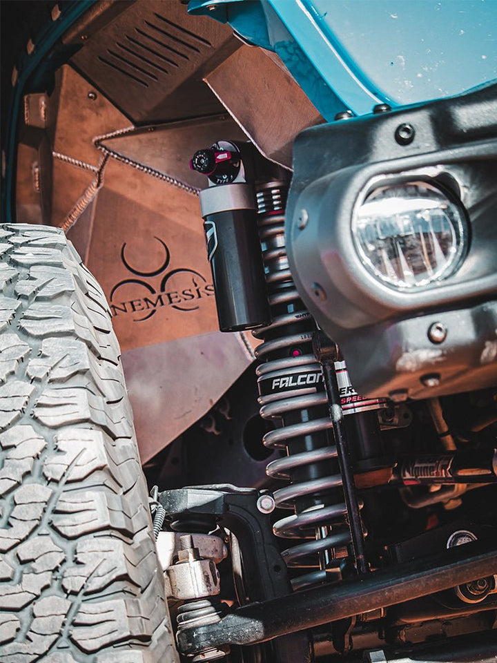JL/JLU Front Inner Fender Liner / TeraFlex Coilover - Nemesis Industries