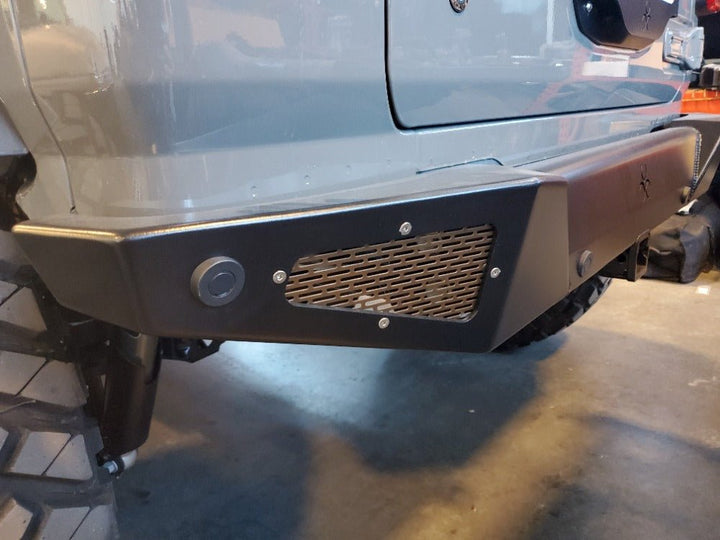 JL/JLU Kelvin Mid/Width Rear Bumper - Nemesis Industries