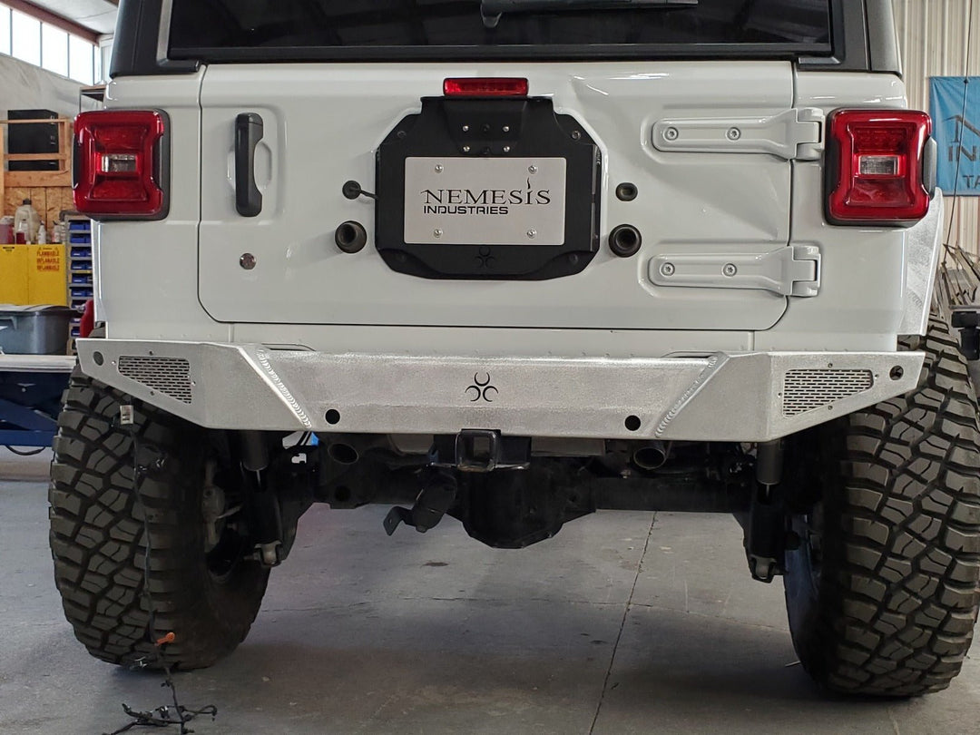 JL/JLU Kelvin Mid/Width Rear Bumper - Nemesis Industries