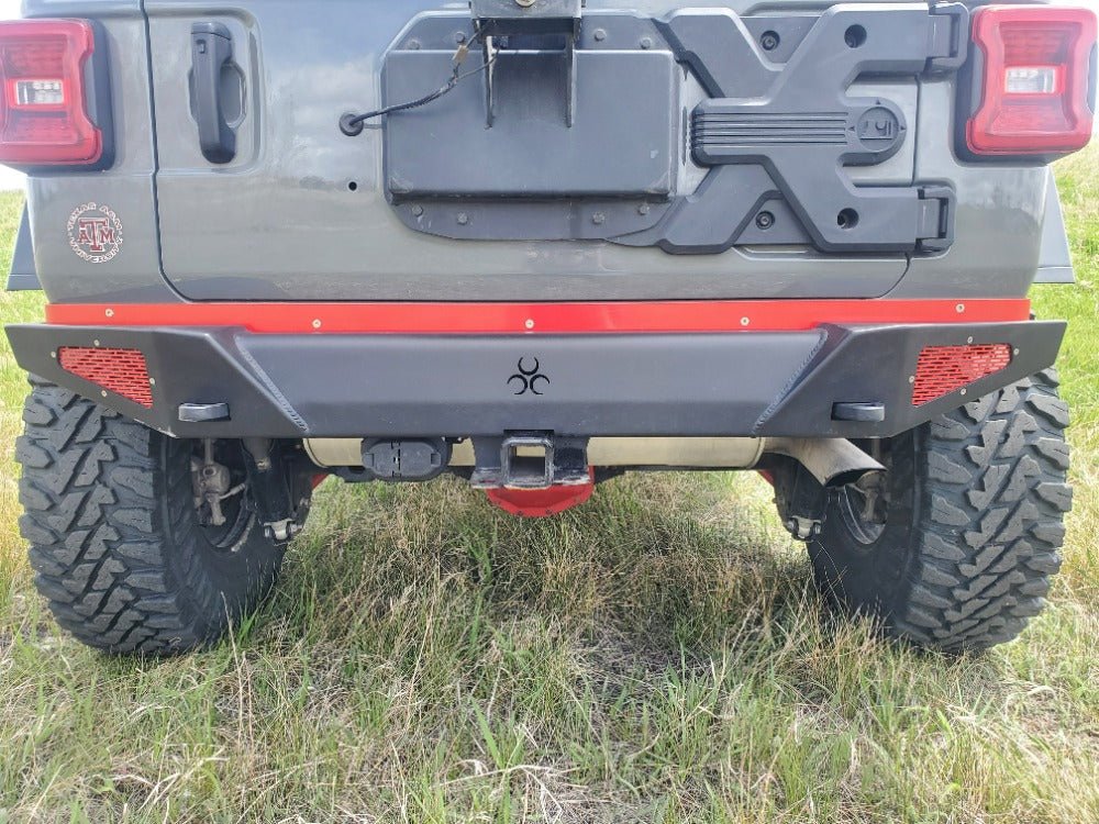 JL/JLU Rear Bumper Trail Skirt - Nemesis Industries