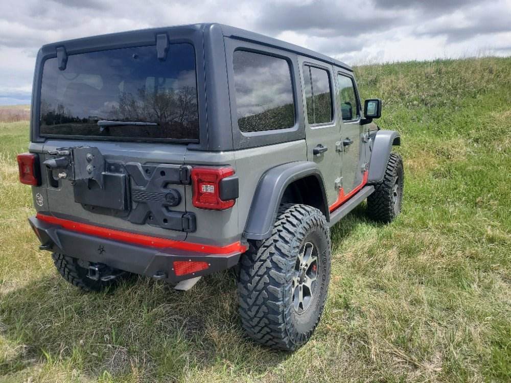 JL/JLU Rear Bumper Trail Skirt - Nemesis Industries