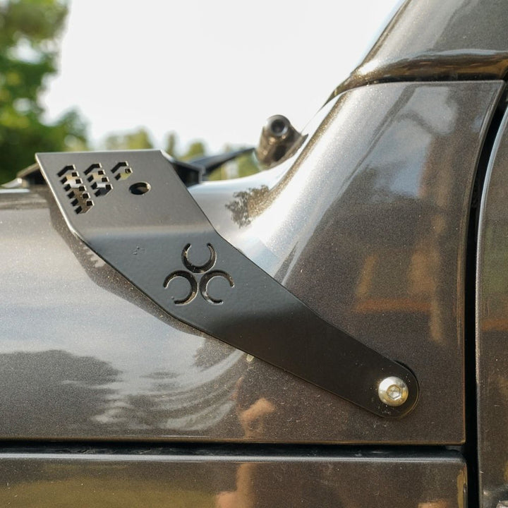 JL/JLU/JT Cowl Light Mount (392 and Mojave) - Nemesis Industries