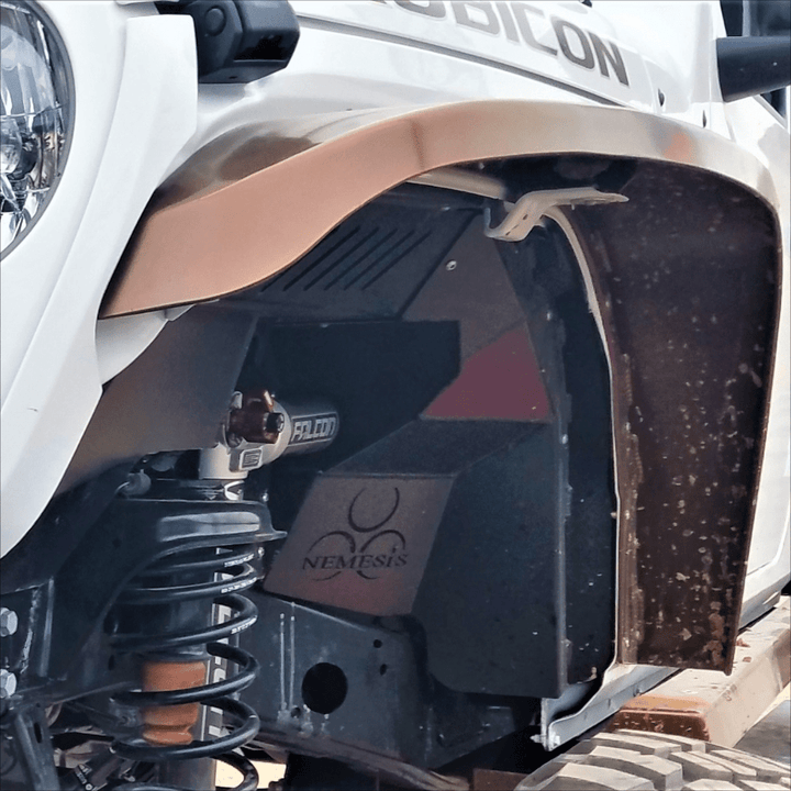 JL/JLU/JT Front Inner Fender Liner (3.6L, 2.0L) - Nemesis Industries