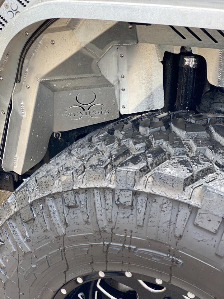 JL/JLU/JT Front Inner Fender Liner (3.6L, 2.0L) - Nemesis Industries
