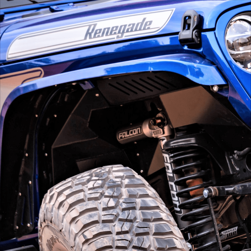 JL/JLU/JT Front Inner Fender Liner (3.6L, 2.0L) - Nemesis Industries