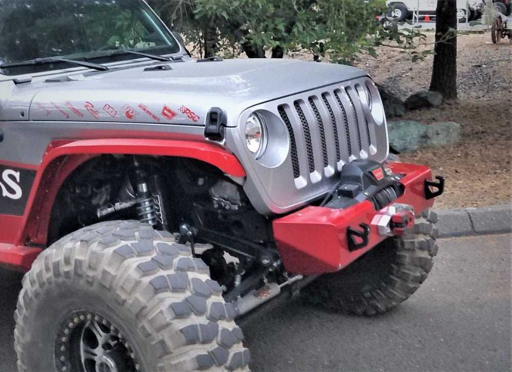 JL/JLU/JT Helix Stubby Front Bumper - Nemesis Industries