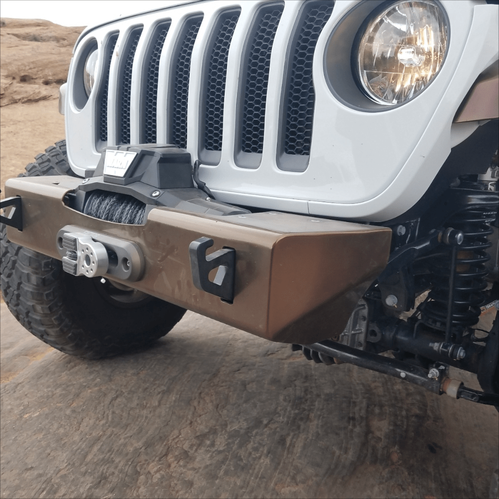 JL/JLU/JT Helix Stubby Front Bumper - Nemesis Industries