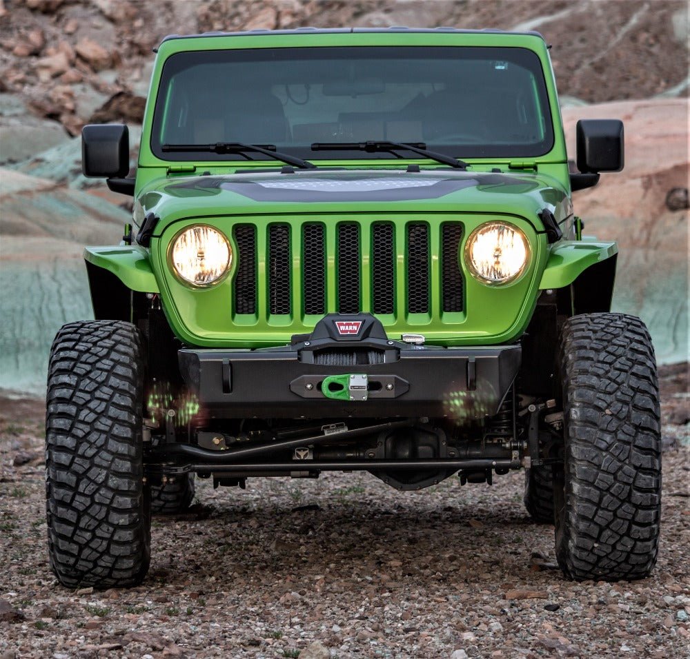 JL/JLU/JT Helix Stubby Front Bumper - Nemesis Industries