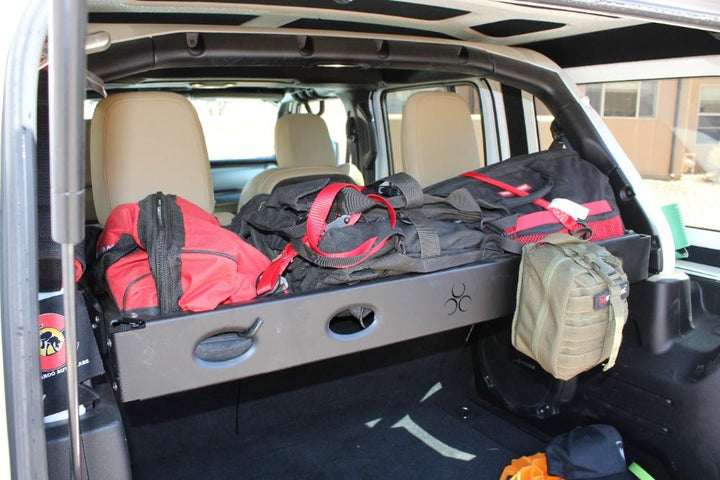 JLU Rear Interior Cargo Rack - Nemesis Industries